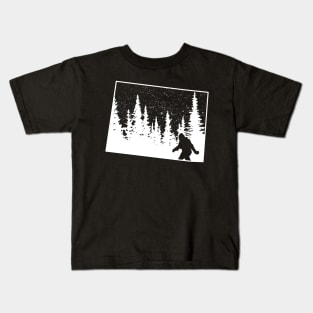 Colorado Bigfoot Gift Kids T-Shirt